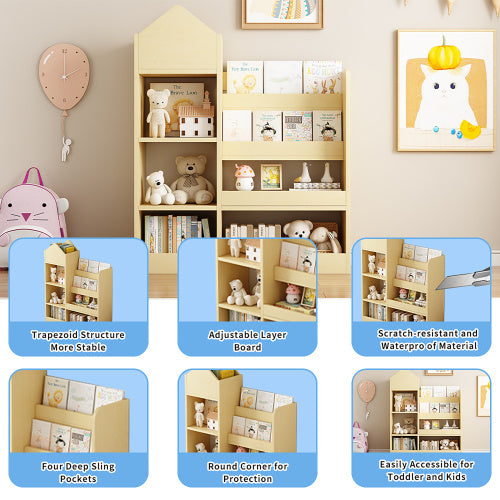 Linguist’s Wooden Bookshelf