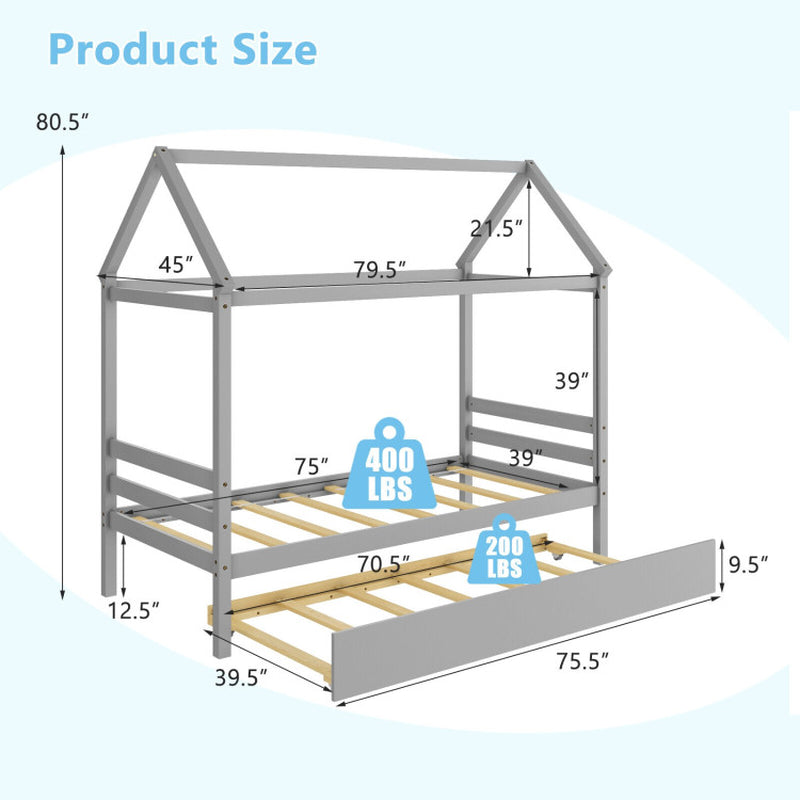 Dreamer's Cozy Trundle Bed
