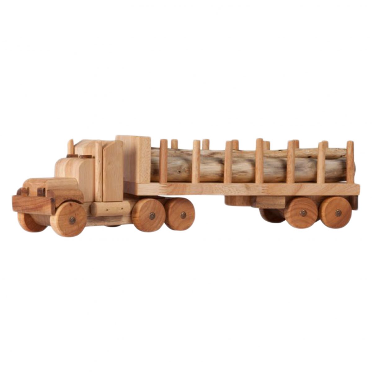 Engineer’s Wooden Log Truck