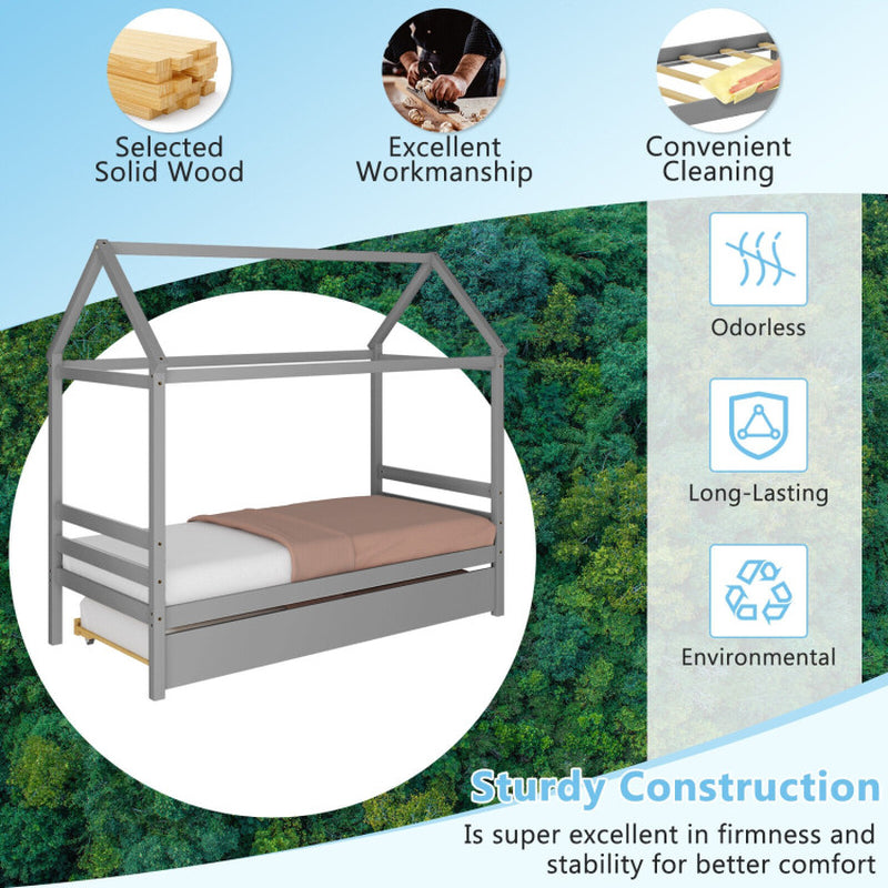 Dreamer's Cozy Trundle Bed