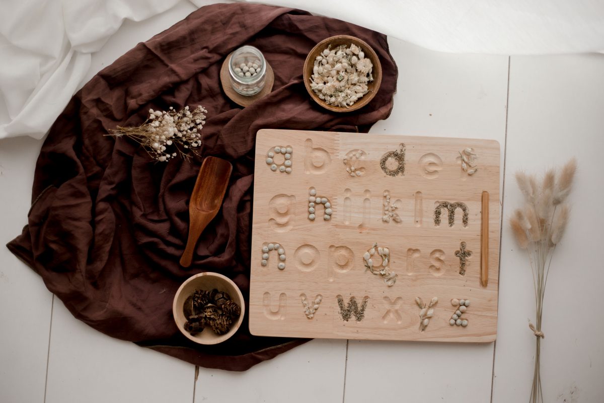 Linguist's Letter Lacing Board