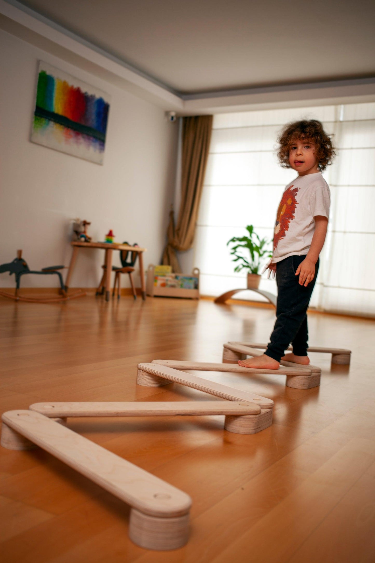 Explorer's Balance Trail – Modular Beam Kit