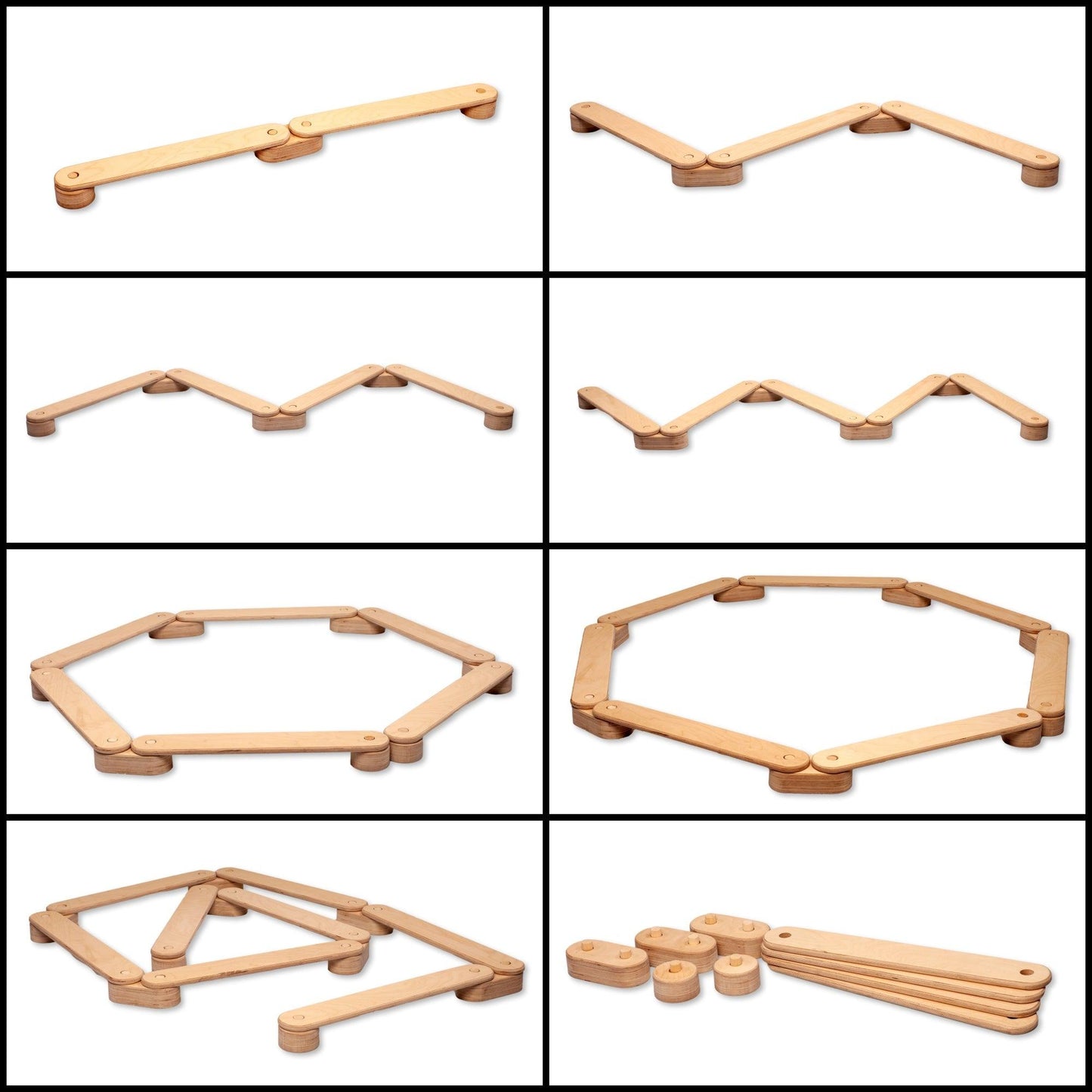 Explorer's Balance Trail – Modular Beam Kit