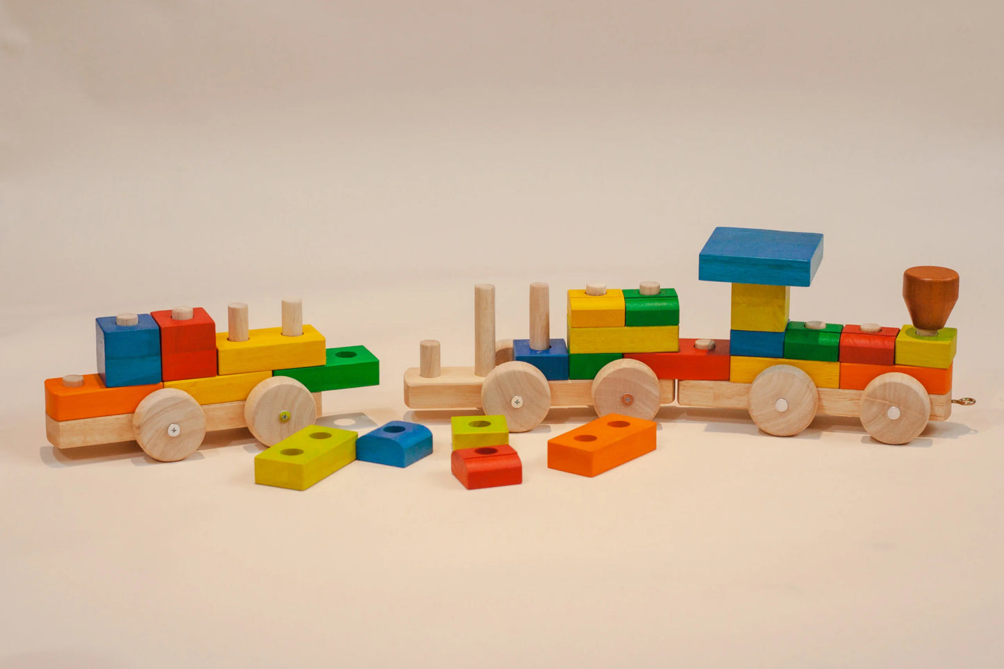 Engineer’s Wooden Pull Train