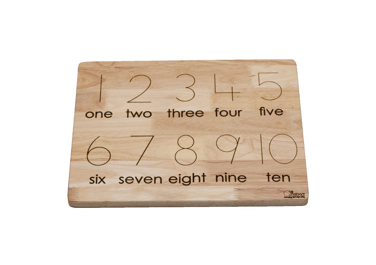 Mathematician's Count & Trace Board