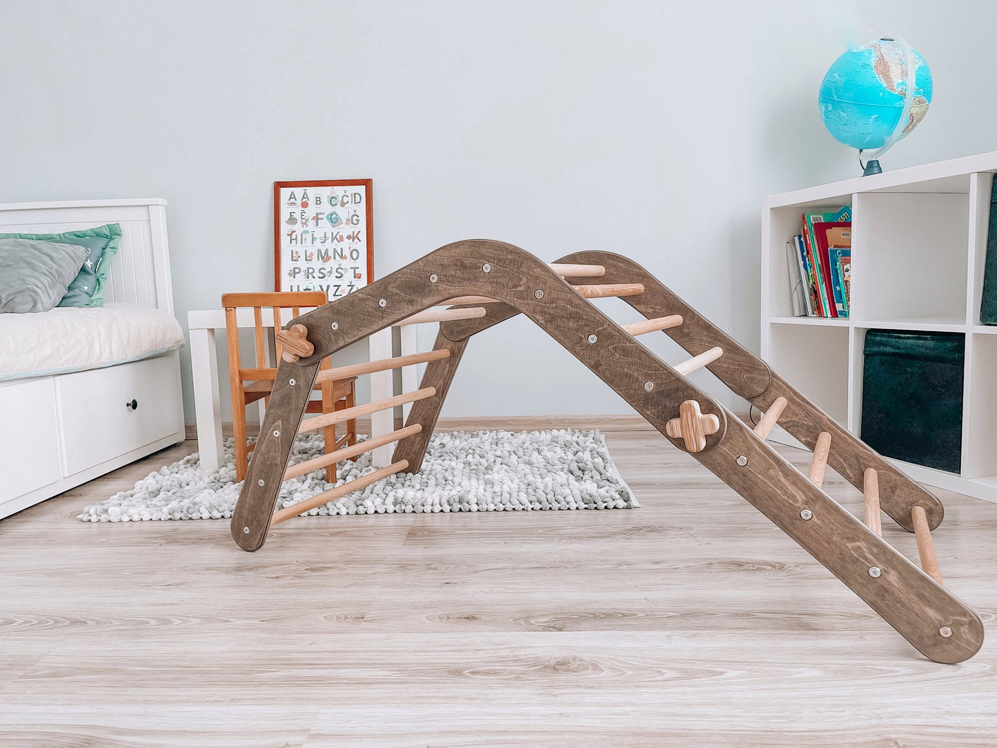 Explorer’s Climbing Pikler - Walnut Edition