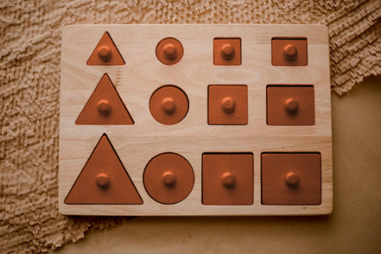 Architect's Knob Shape Puzzle