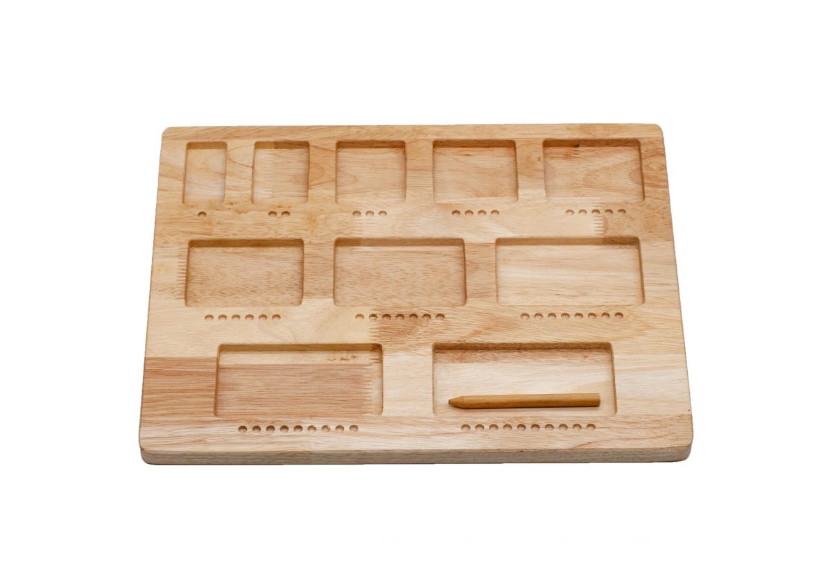 Mathematician's Count & Trace Board