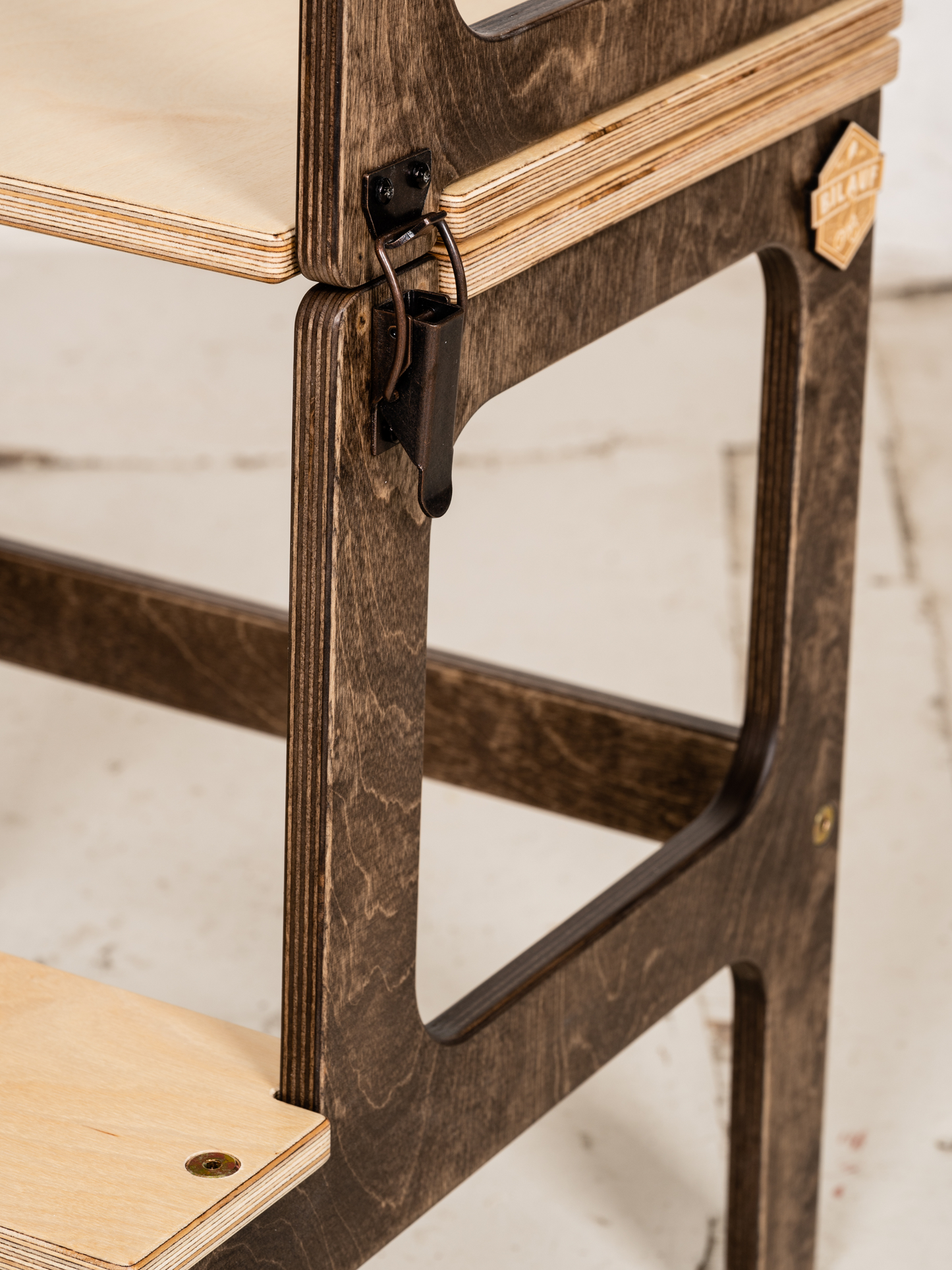 Architect's Learning Tower & Table - Brown Edition