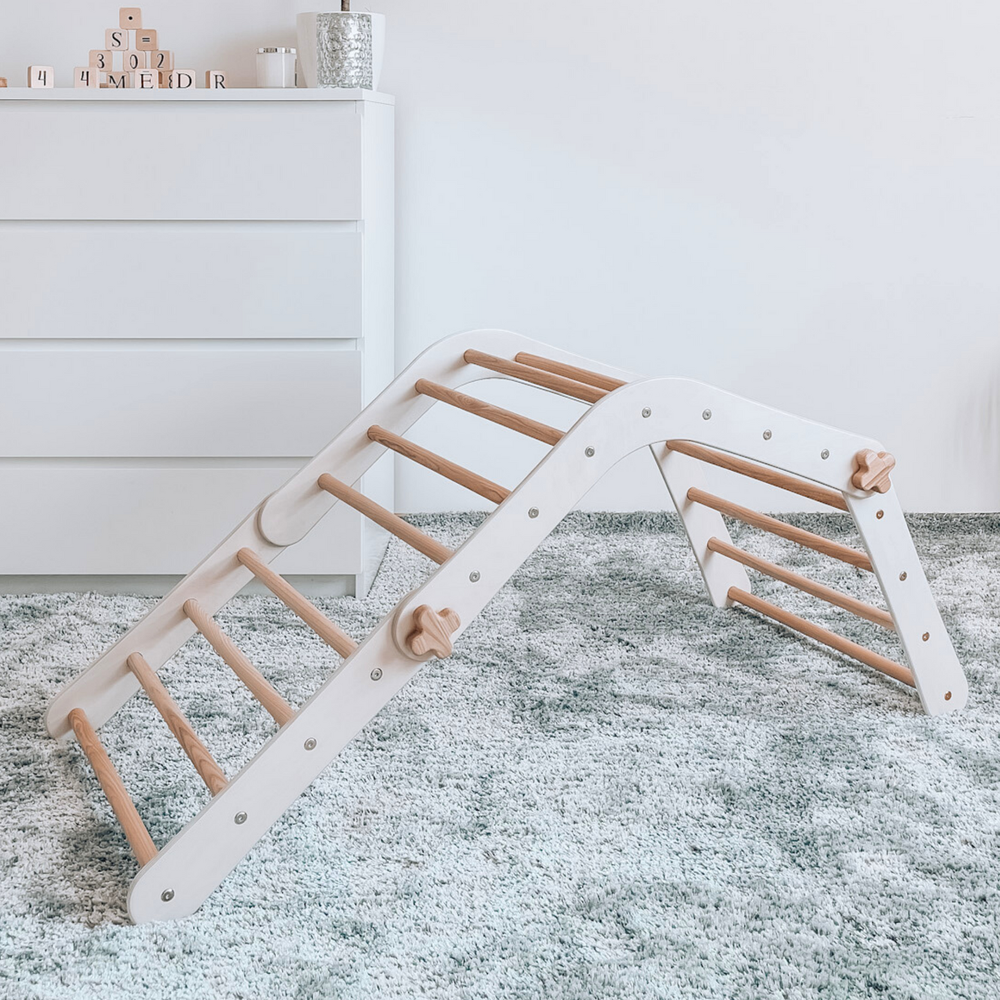 Explorer’s Climbing Pikler - White Edition