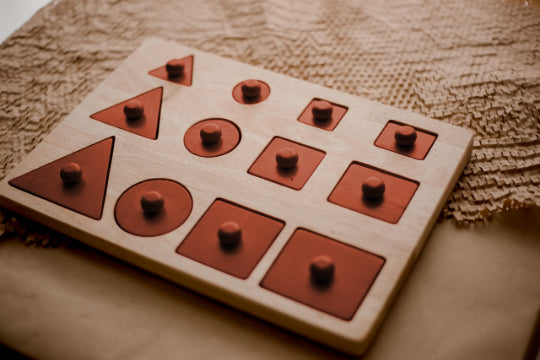 Architect's Knob Shape Puzzle