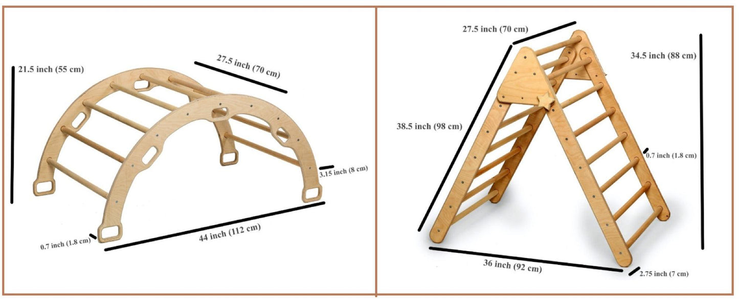 Explorer's Climbing Kit - Triangle, Arch & Rocker