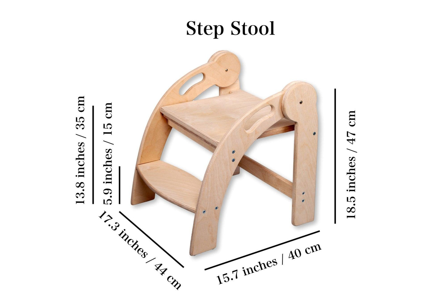 Architect's Foldable Step Stool