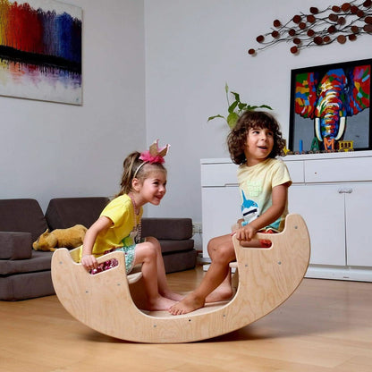 Engineer’s Wooden Balance Rocker & Table