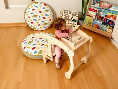 Architect’s 2-in-1 Rocking Chair & Activity Table