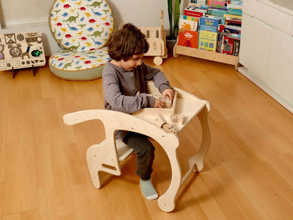 Architect’s 2-in-1 Rocking Chair & Activity Table