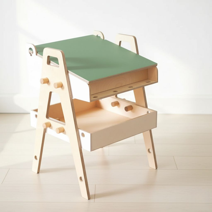 Artist’s Chalkboard Creativity Table