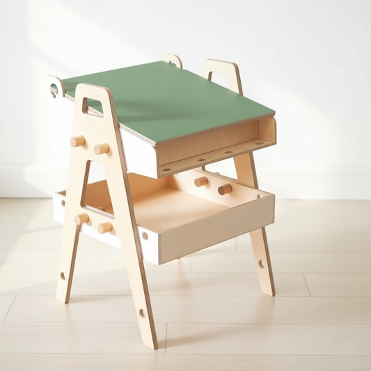 Artist’s Chalkboard Creativity Table