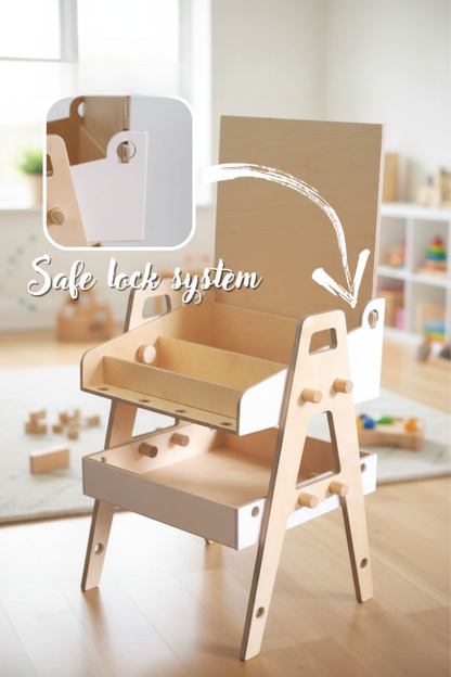 Artist’s Chalkboard Creativity Table