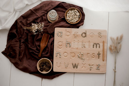Linguist's Letter Lacing Board