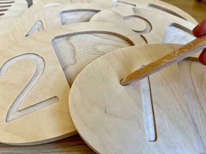 Mathematician's Number Tracing Board