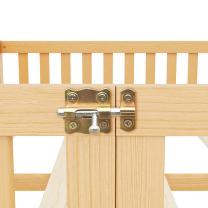 Dreamer’s Wooden Floor Bed