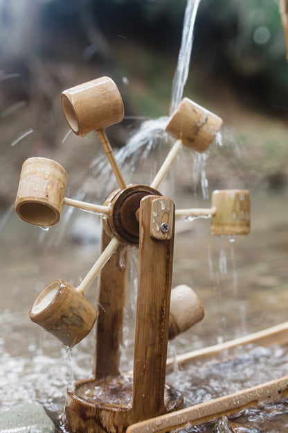 Naturalist’s Bamboo Water Mill