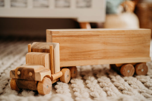 Engineer’s Wooden Cargo Truck