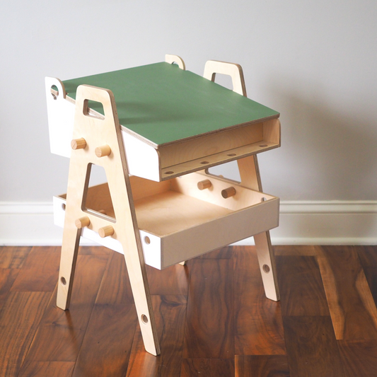 Artist’s Chalkboard Creativity Table
