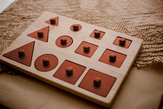 Architect's Knob Shape Puzzle
