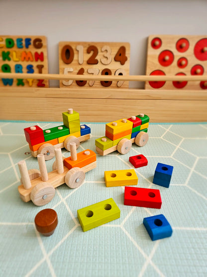 Engineer’s Wooden Pull Train