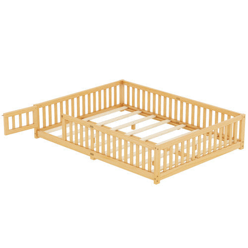 Dreamer’s Wooden Floor Bed