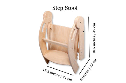 Architect's Foldable Step Stool